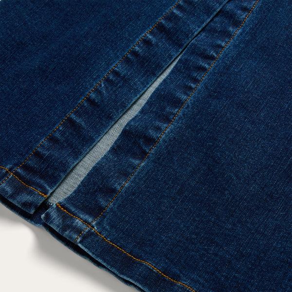 Stetson Stretch Denim Fitted Dress