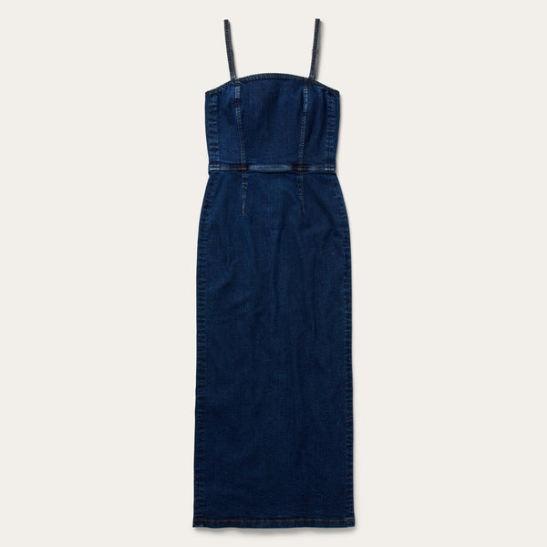 stetson Stretch Denim Fitted Dress