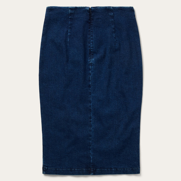 Stetson Stretch Denim Pencil Skirt