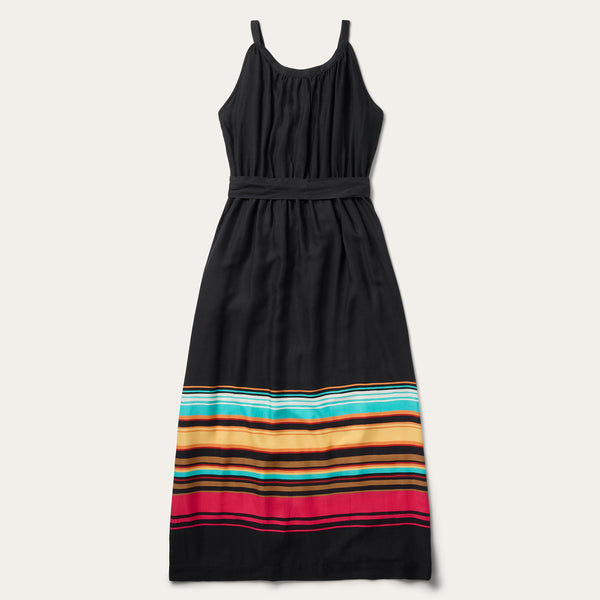 Stetson Stripe Border Sleeveless Dress