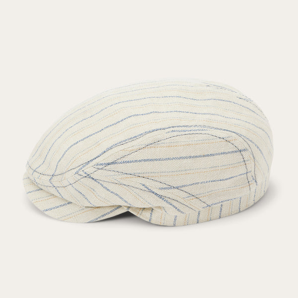 Stetson Striped Linen Driver Cap