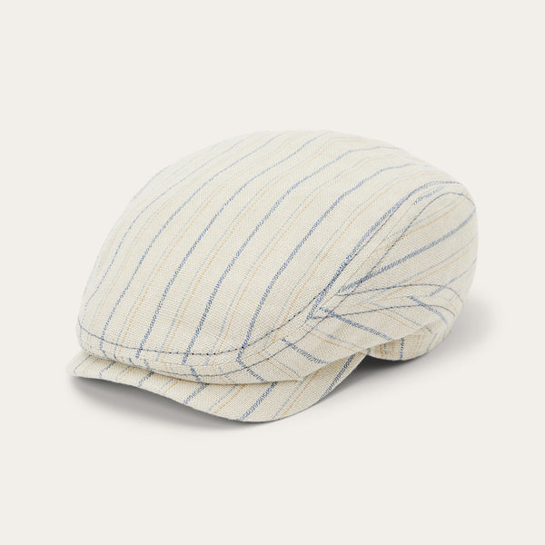Stetson Striped Linen Driver Cap