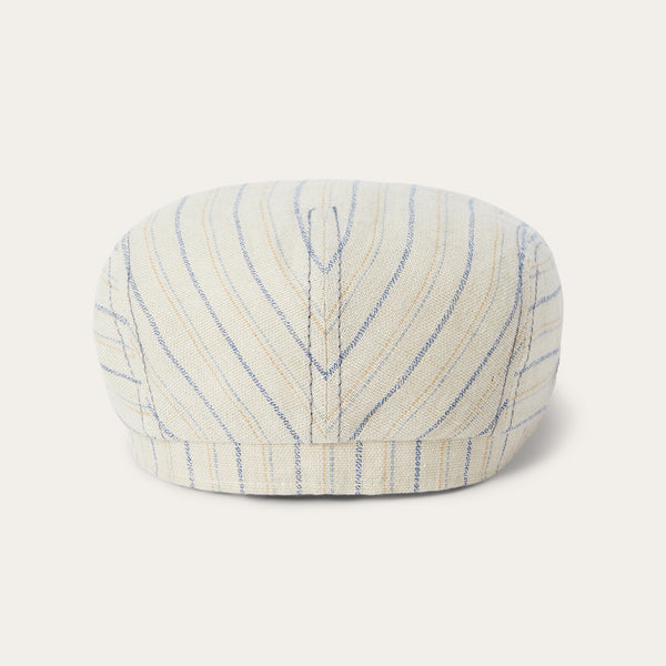 Stetson Striped Linen Driver Cap