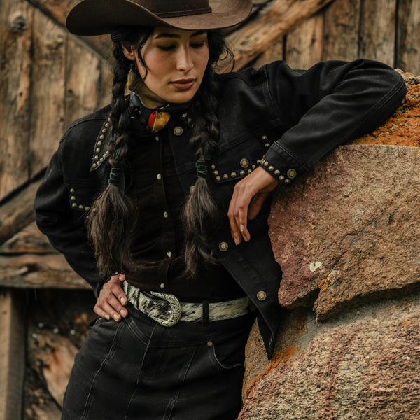 Stetson Studded Denim Jacket