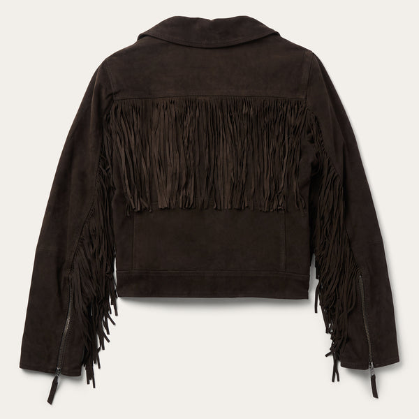 Stetson Suede Fringe Motorcycle Jacket