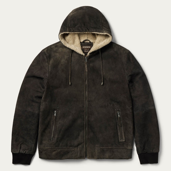 stetson Suede Hooded Jacket