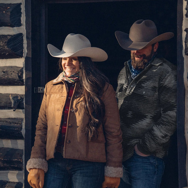 Stetson Suede Shearling Jacket