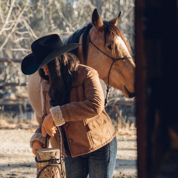 Stetson Suede Shearling Jacket