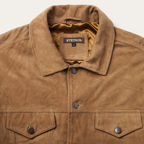 Stetson Suede Trucker Jacket