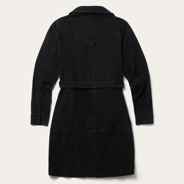 Stetson Suede Western Shirt Dress