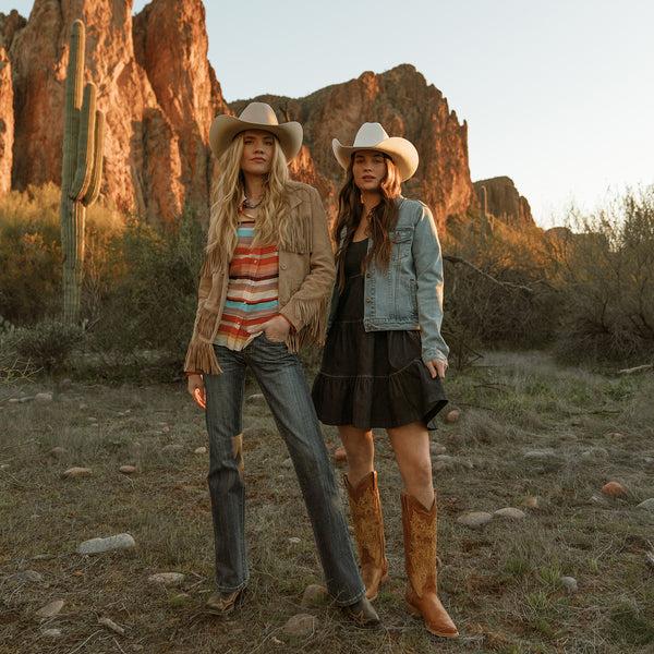 Stetson Sunset Serape Print Western Shirt