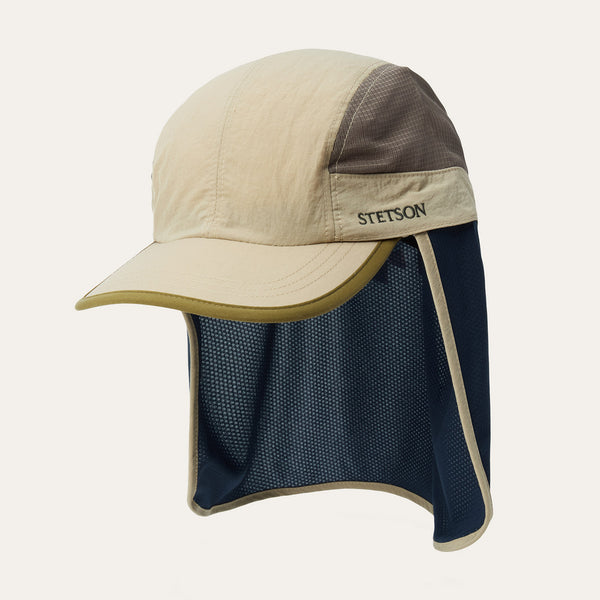 Stetson Sunshade Cap With Neck Flap