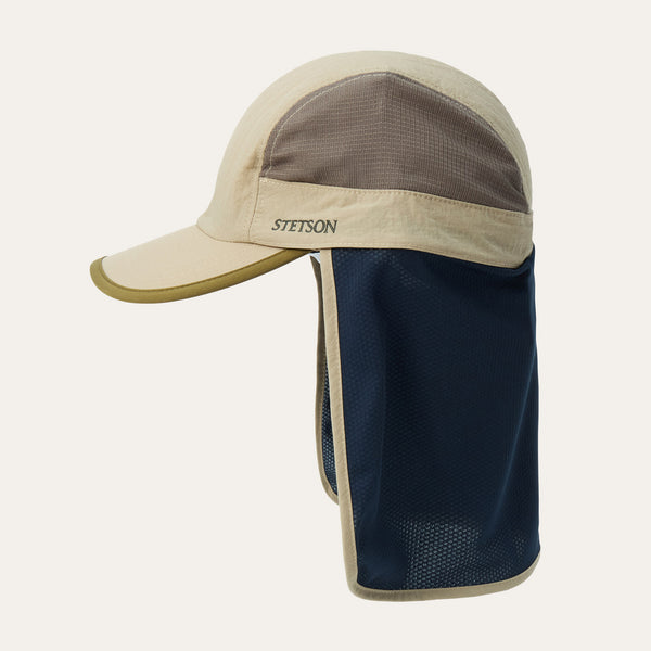 Stetson Sunshade Cap With Neck Flap