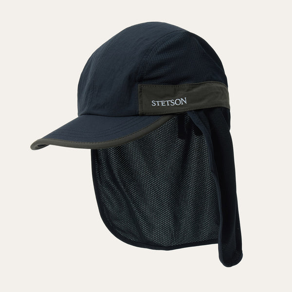 Stetson Sunshade Cap With Neck Flap