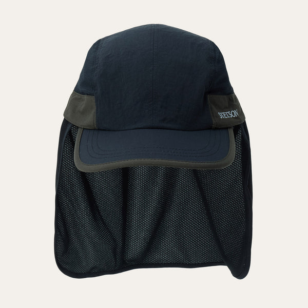 Stetson Sunshade Cap With Neck Flap