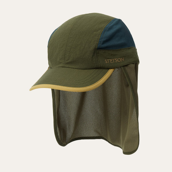 Stetson Sunshade Cap With Neck Flap