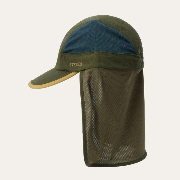 Stetson Sunshade Cap With Neck Flap