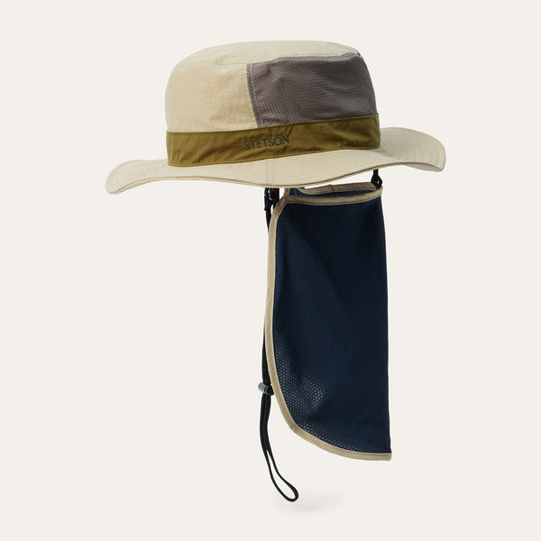 Stetson Sunshade Safari Hat With Neck Flap