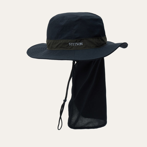 Stetson Sunshade Safari Hat With Neck Flap