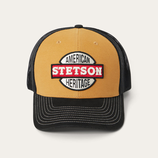 stetson Tan Americana Trucker Cap