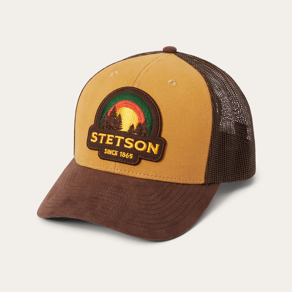 Stetson Tan Sunset Trucker Cap