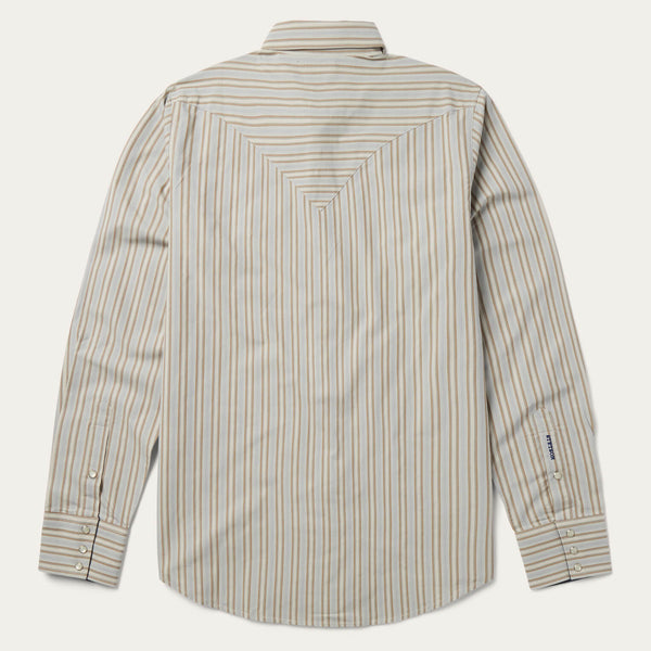 Stetson Ticking Stripe Western Shirt