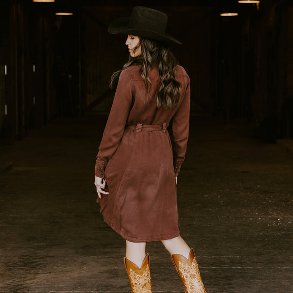 Stetson Tobacco Western Dress