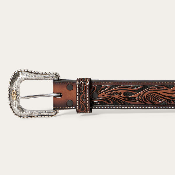 Stetson Tooled Belt