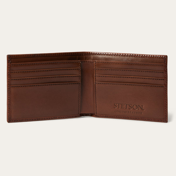 Stetson Tooled Bi-Fold Wallet