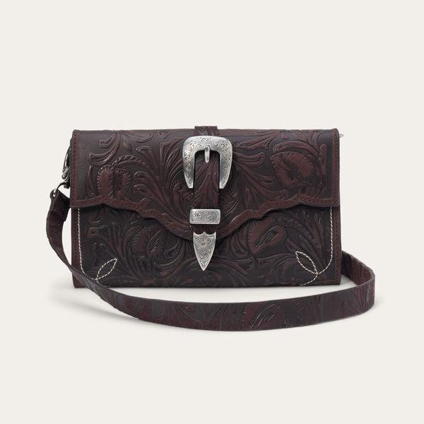 stetson Tooled Clutch Wallet