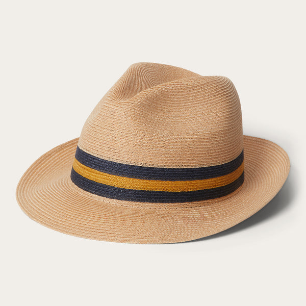 Stetson Triad Straw Fedora