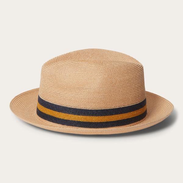 Stetson Triad Straw Fedora