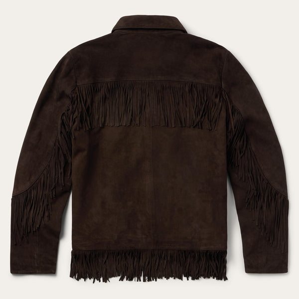 Stetson Two Pocket Fringe Suede Jacket