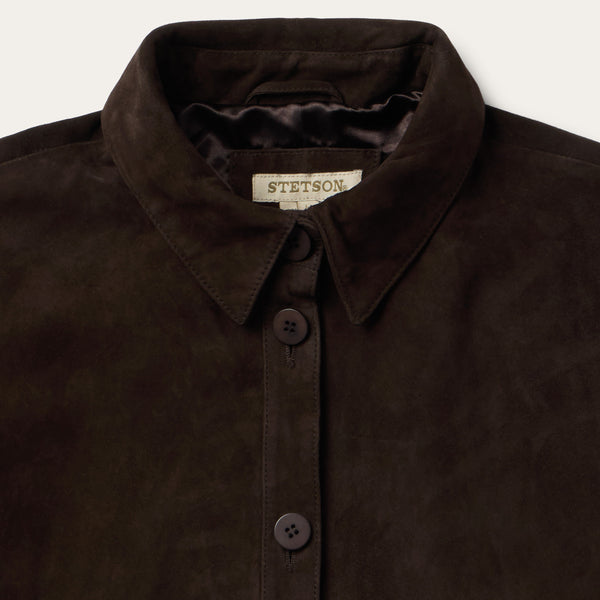 Stetson Two Pocket Fringe Suede Jacket