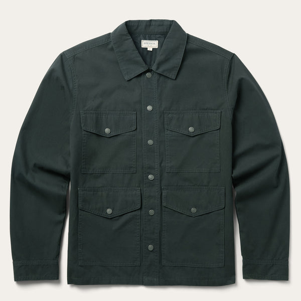 stetson Waxed Canvas Shirt Jacket