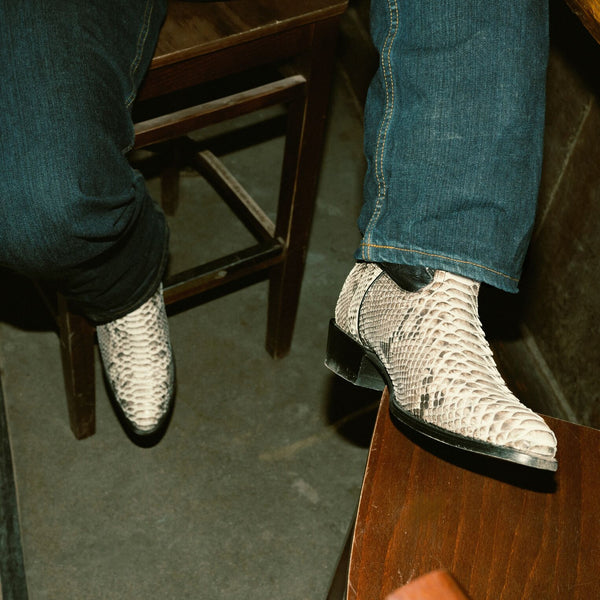 Stetson Wild Bill Python Boots