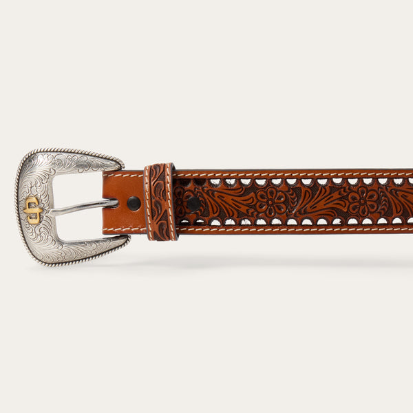 Stetson Women's Tooled Belt