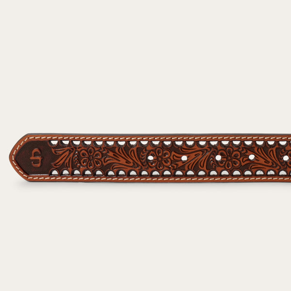Stetson Women's Tooled Belt