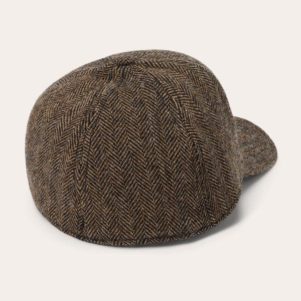 Stetson Wool Herringbone Baseball Cap