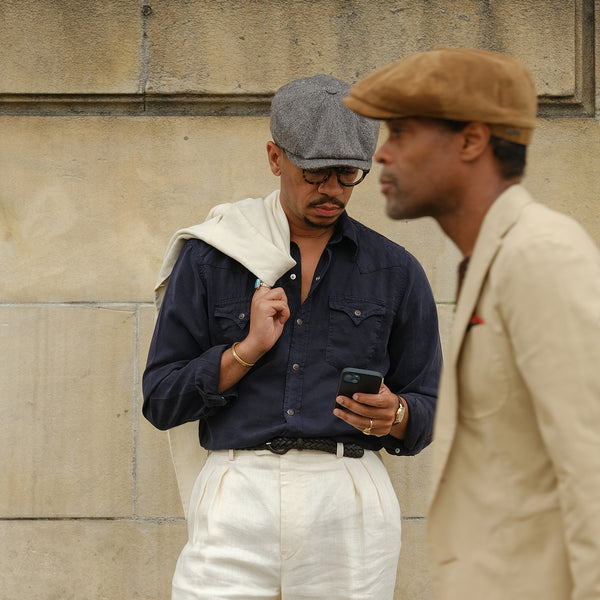 Stetson Wool Herringbone Hatteras