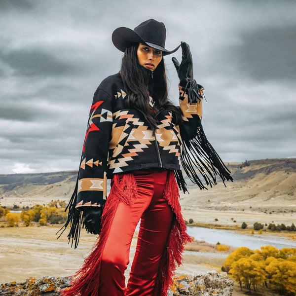 Stetson Stetson X Lindsey Thornburg Cropped Fringe Archer