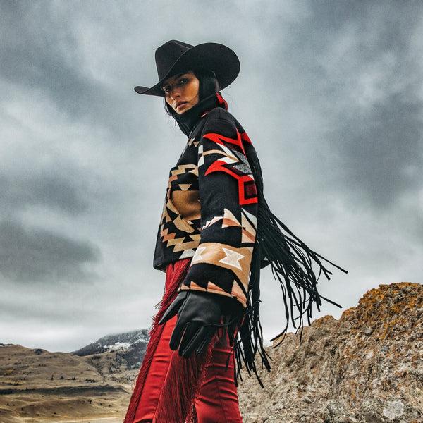 Stetson Stetson X Lindsey Thornburg Cropped Fringe Archer