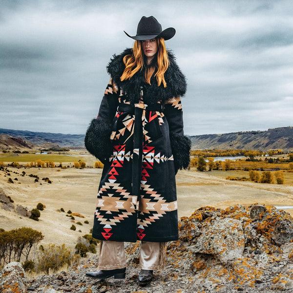 Stetson Stetson X Lindsey Thornburg Shearling Duster