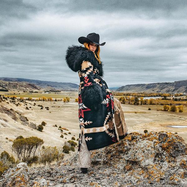 Stetson Stetson X Lindsey Thornburg Shearling Duster