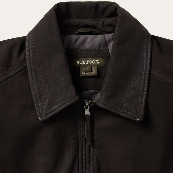 Stetson Zip Front Suede Leather Jacket