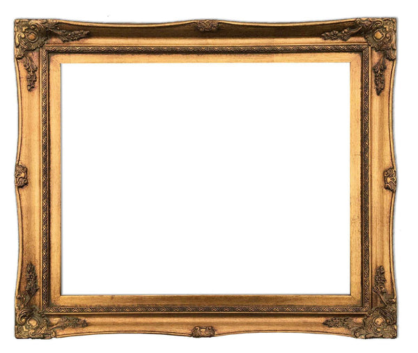 Steve Art Gallery 16x20 Ins Or 40x50 Cm Wooden Frame In Golden Color