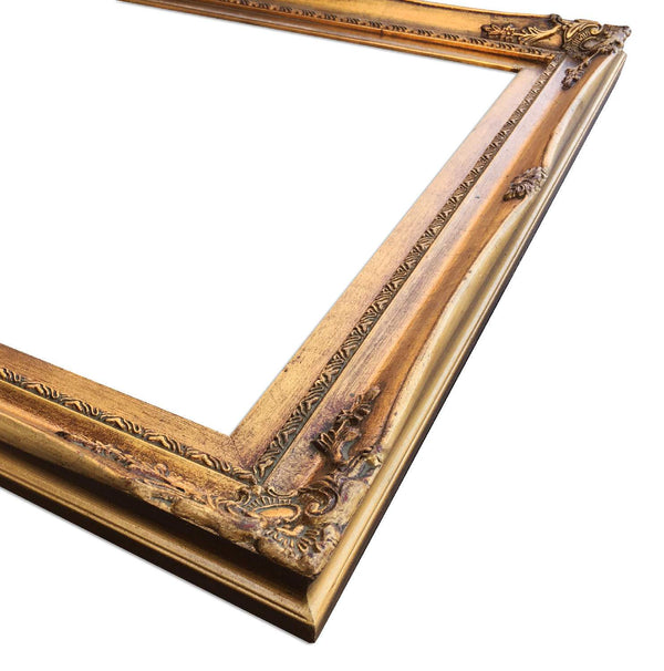 Steve Art Gallery 16x20 Ins Or 40x50 Cm Wooden Frame In Golden Color