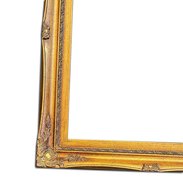 Steve Art Gallery 16x20 Ins Or 40x50 Cm Wooden Frame In Golden Color