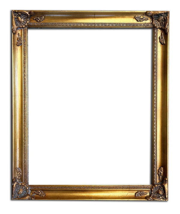 steve art gallery 40x50 cm or 16x20 ins Wooden frame in golden color