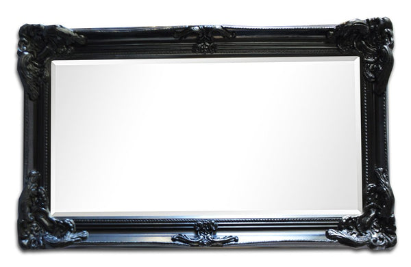 Steve Art Gallery 44x32 Ins Or 108x78 Cm Beveled Mirror In Solid Wood